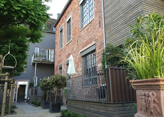 Exklusive Designferienwohnung The Backyard Tby 02 * 트리어